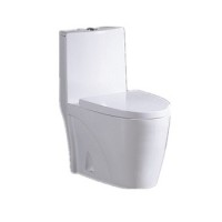 2018 Chinese sanitary ware factory supply bathroom toilet 680x370x770mm color closestool one piece water-saving pissing toilet