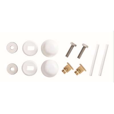 Toilet Installation Copper Fixation Set Closet Bolt Bowl To Floor Bolt Installation Screw With Nylon Bracket Kit