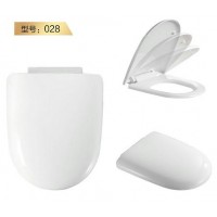 CF028 Factory Direct Supply White Slow Down High Quality Durable Toilet Seat