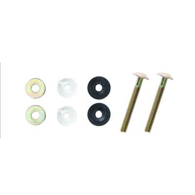 Toilet Double End Bolt Brass Screw Fixation Kit 5/16*64mm Bowl To Floor Installation Screw Set